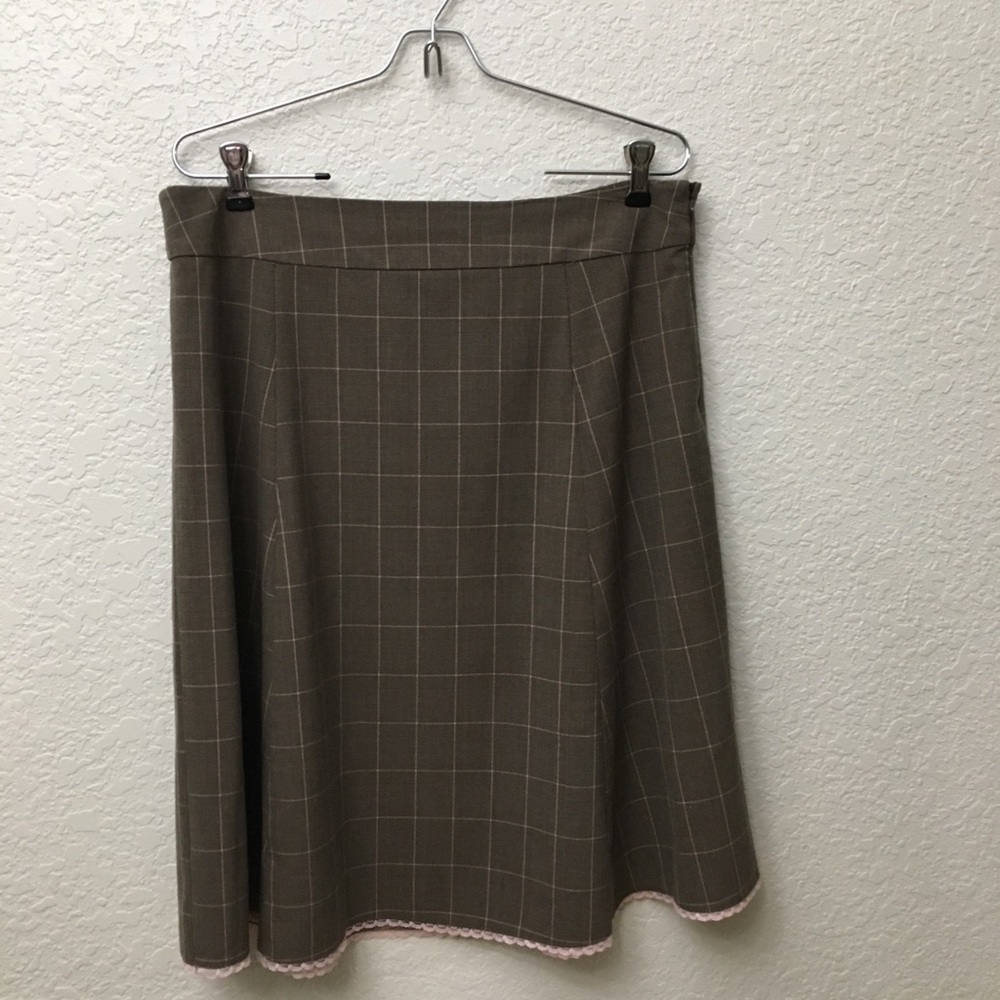 Plaid A-line skirt Old Navy